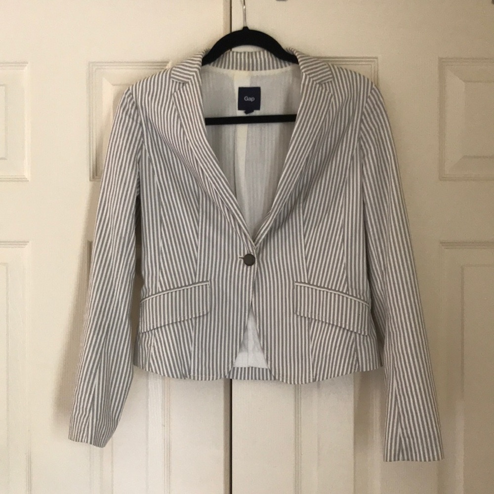 Striped Gap Blazer